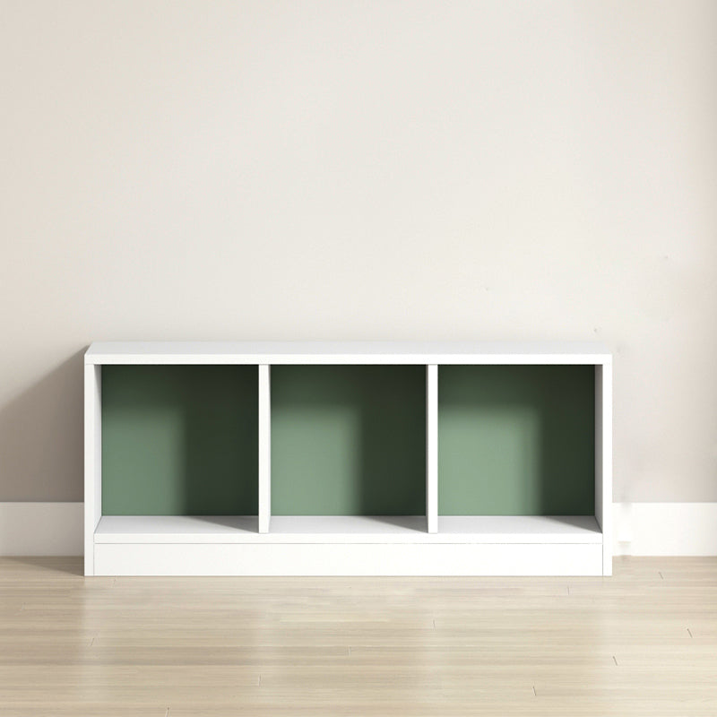 Contemporary Closed Back Bookcase Standard Wooden Bookshelf with Shelves