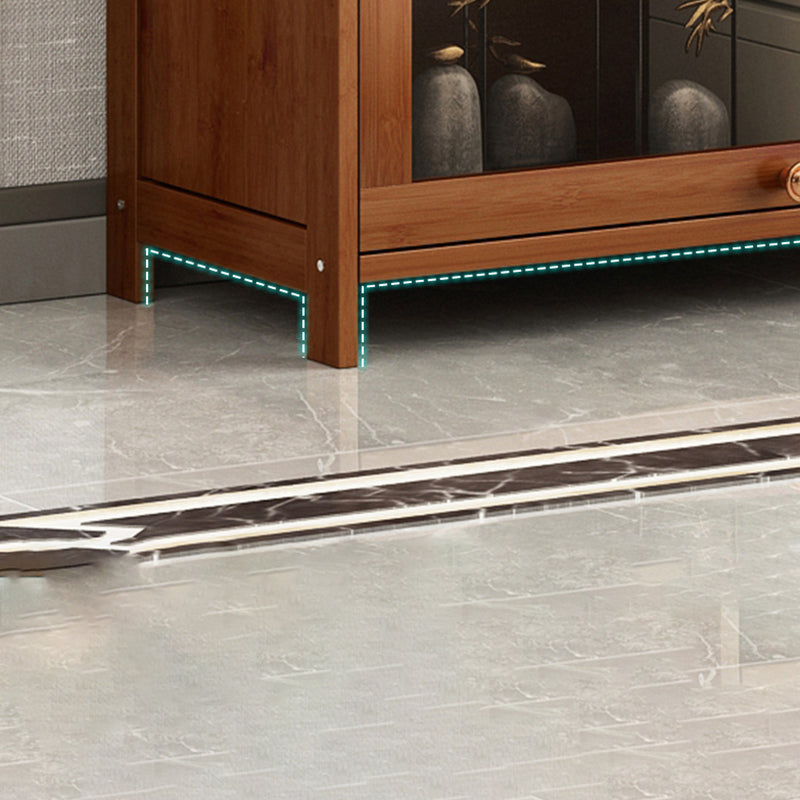 Urban Shelf Bookcase Engineered Wood Book Shelf with Cabinets for Study Room