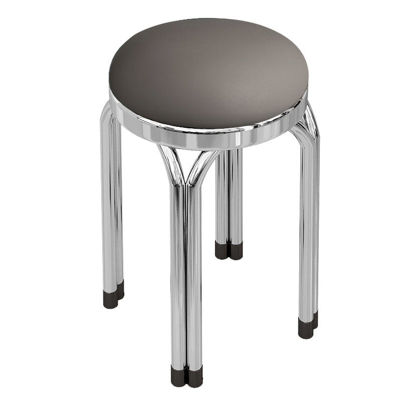 Round Modern Standard Leather Water Resistant Standard for Drawing Room