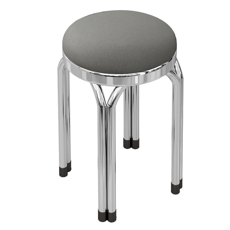 Round Modern Standard Leather Water Resistant Standard for Drawing Room