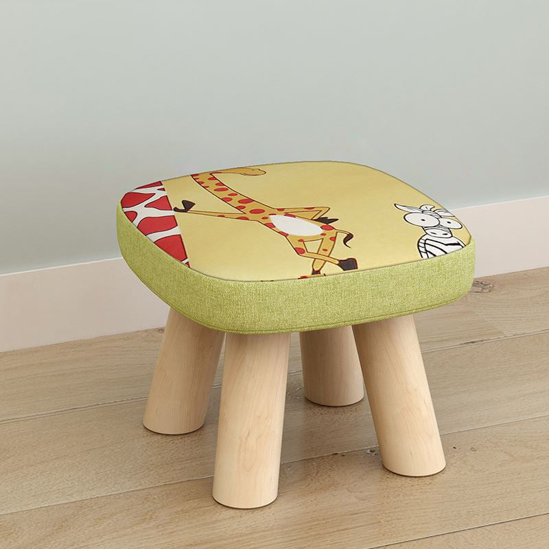 Modern Wooden Standard Trea Resistant Solid Color Indoor Standard