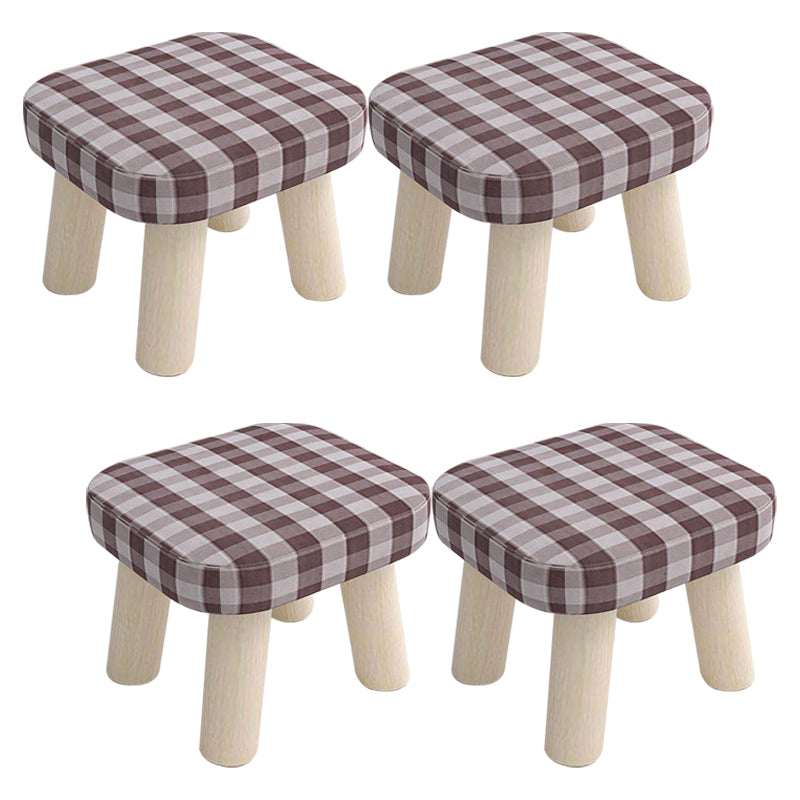 Modern Wooden Standard Trea Resistant Solid Color Indoor Standard