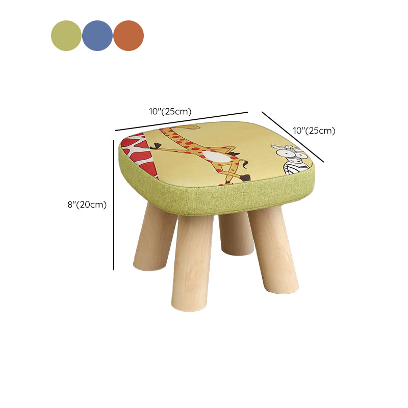 Modern Wooden Standard Trea Resistant Solid Color Indoor Standard