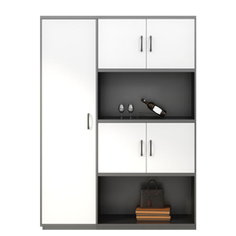 Storage Contemporary File Cabinet Engineered Wood Vertical Filing Cabinet