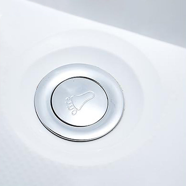 Modern Rectangle Acrylic Embedded Bathtub with Drain Bath Tub and Massage Device