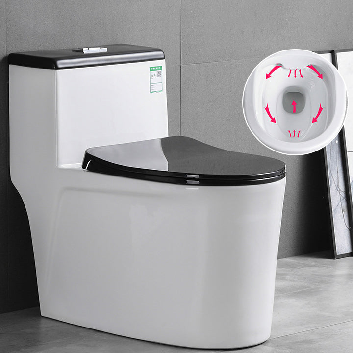 Traditional All-In-One Toilet Bowl Floor Mount Urine Toilet for Washroom