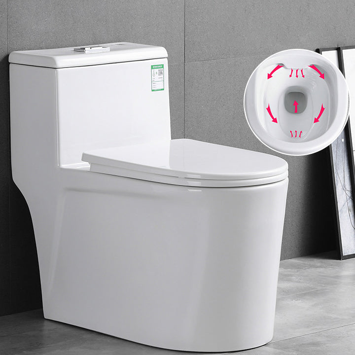 Traditional All-In-One Toilet Bowl Floor Mount Urine Toilet for Washroom