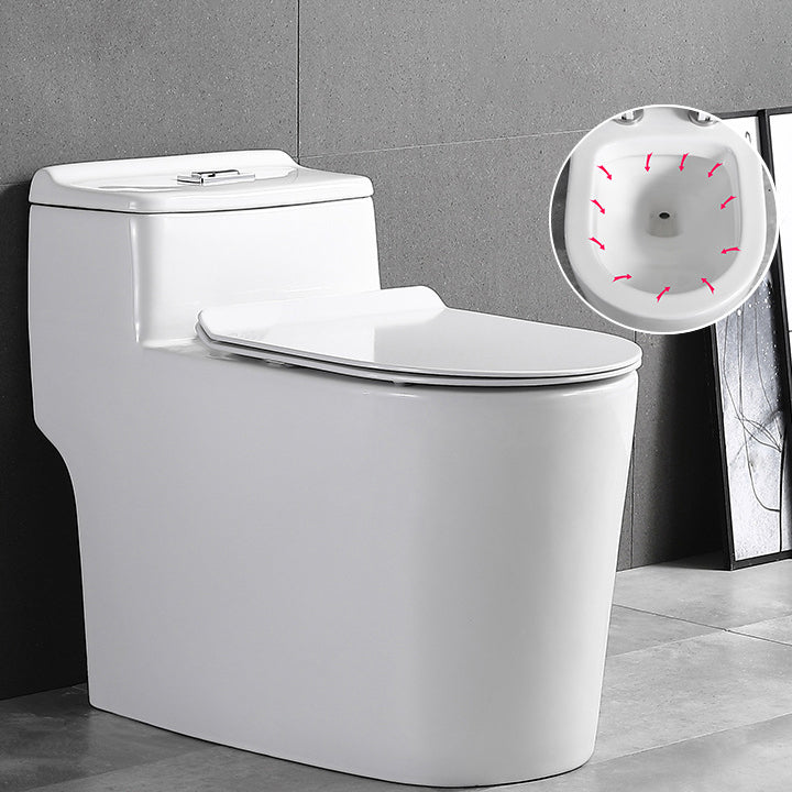 Traditional All-In-One Toilet Bowl Floor Mount Urine Toilet for Washroom