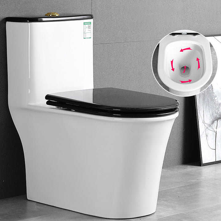 Traditional All-In-One Toilet Bowl Floor Mount Urine Toilet for Washroom