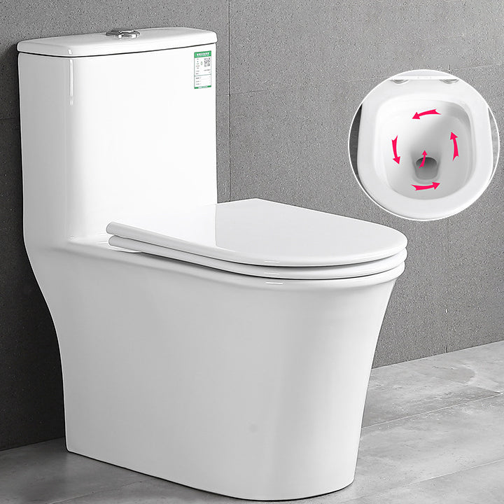 Traditional All-In-One Toilet Bowl Floor Mount Urine Toilet for Washroom