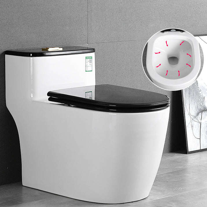 Traditional All-In-One Toilet Bowl Floor Mount Urine Toilet for Washroom