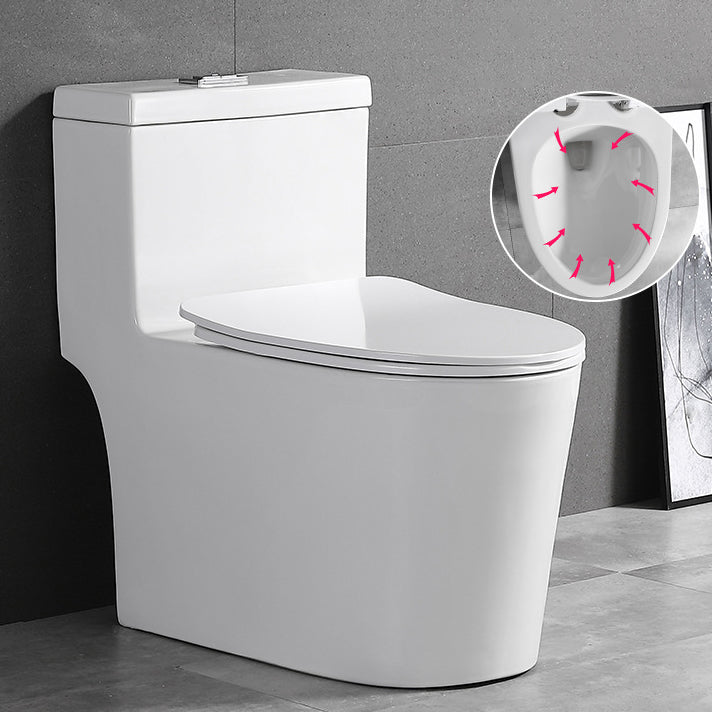 Traditional All-In-One Toilet Bowl Floor Mount Urine Toilet for Washroom