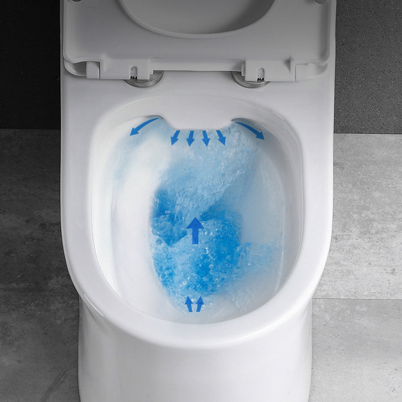 Traditional All-In-One Toilet Bowl Floor Mount Urine Toilet for Washroom