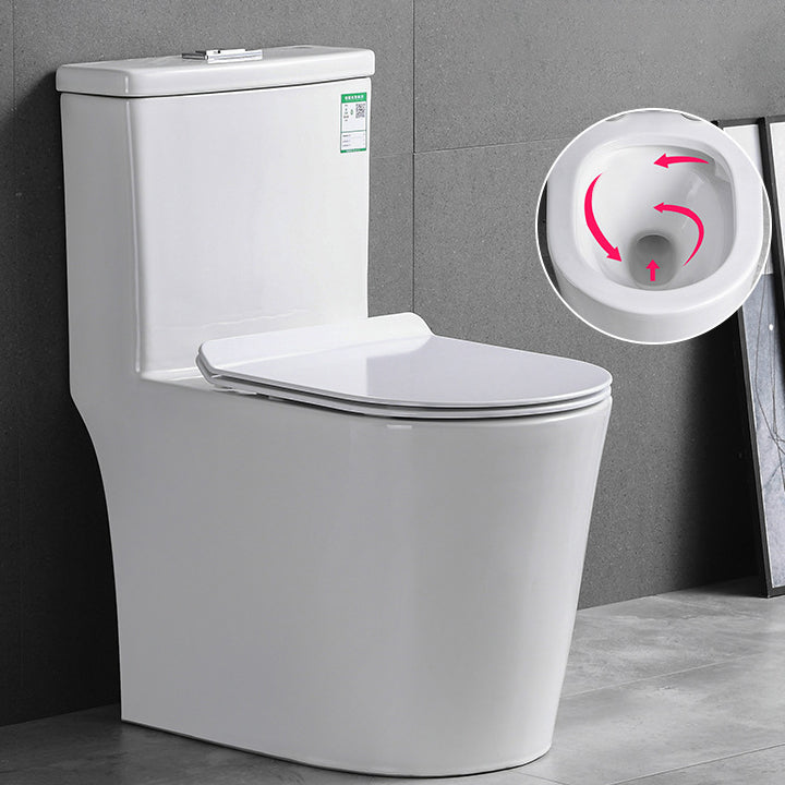 Traditional All-In-One Toilet Bowl Floor Mount Urine Toilet for Washroom