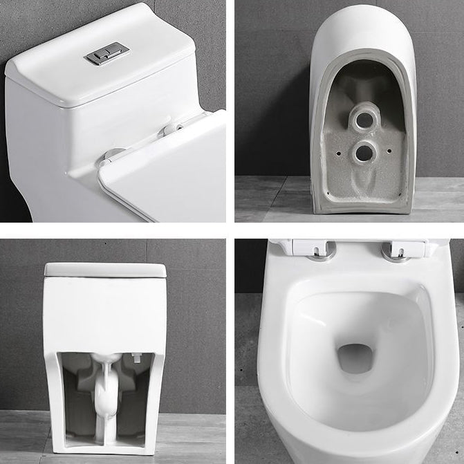 Traditional All-In-One Toilet Bowl Floor Mount Urine Toilet for Washroom
