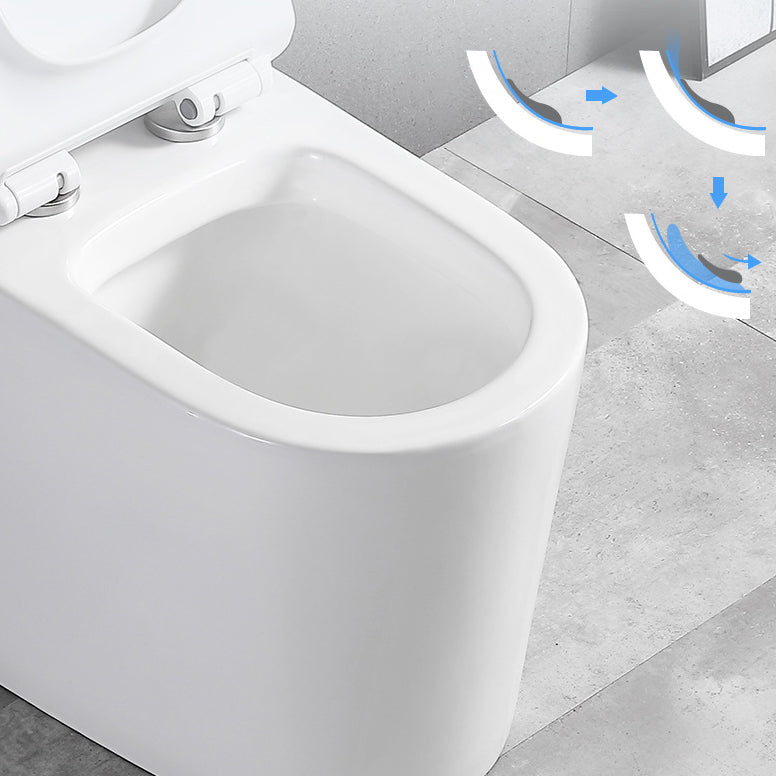 Traditional All-In-One Toilet Bowl Floor Mount Urine Toilet for Washroom