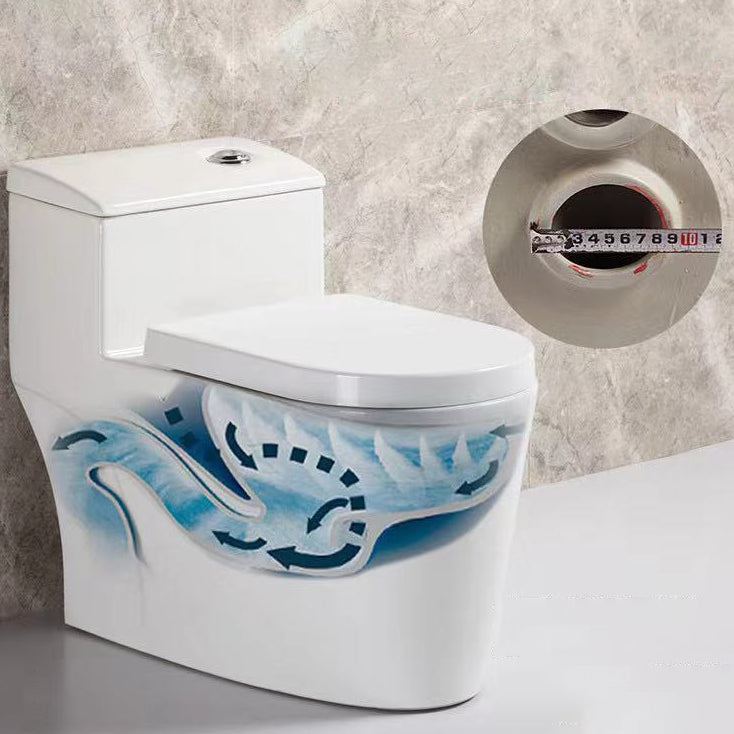 Modern All-In-One Toilet Bowl Floor Mount White Urine Toilet for Washroom