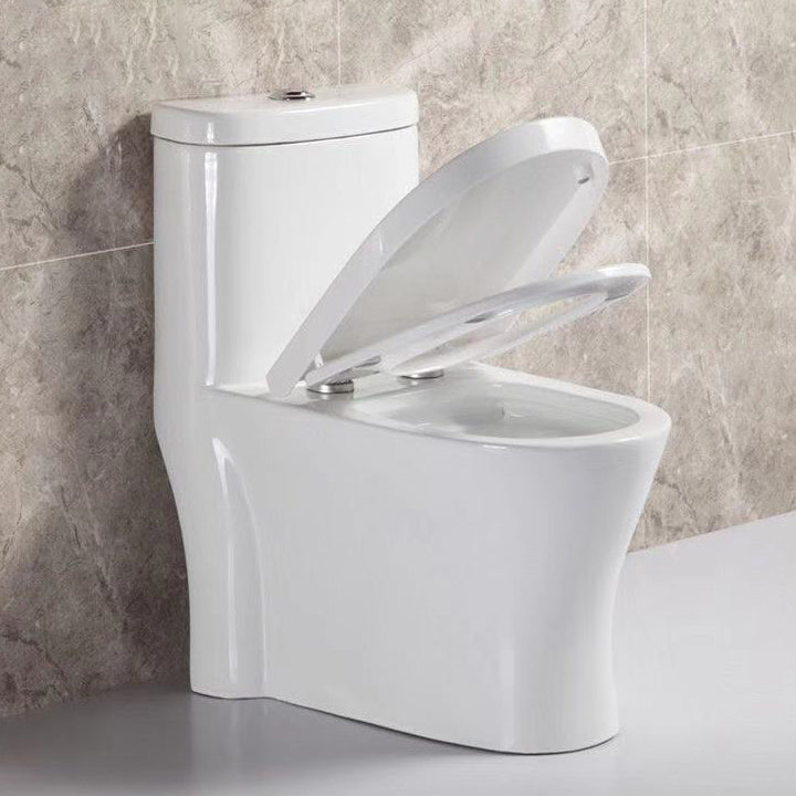 Modern All-In-One Toilet Bowl Floor Mount White Urine Toilet for Washroom