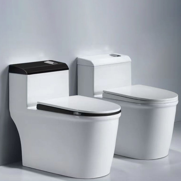 Modern 1-Piece Toilet Bowl Floor Mount White Urine Toilet for Washroom