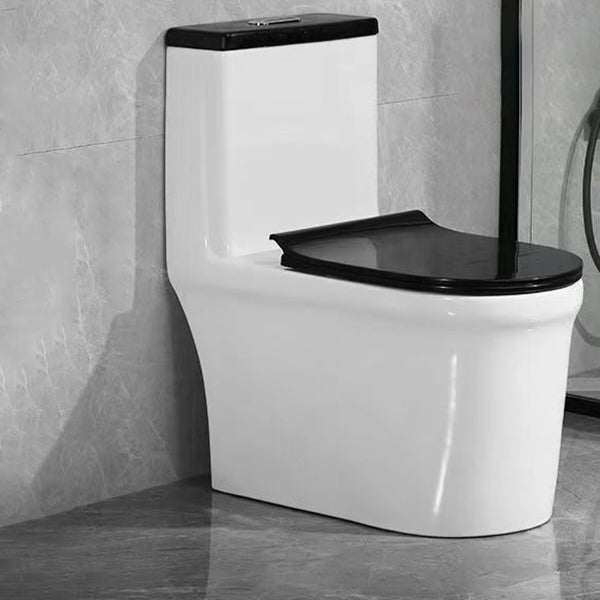 Modern 1-Piece Toilet Bowl Floor Mount White Urine Toilet for Washroom