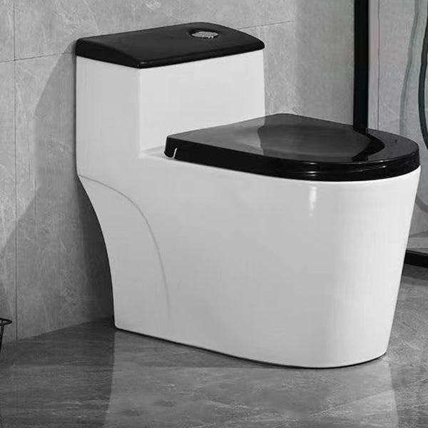 Modern 1-Piece Toilet Bowl Floor Mount White Urine Toilet for Washroom