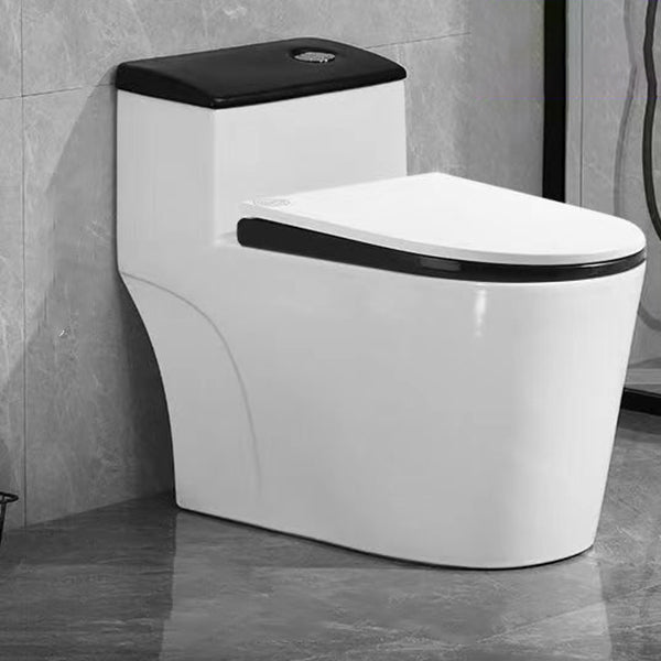 Modern 1-Piece Toilet Bowl Floor Mount White Urine Toilet for Washroom