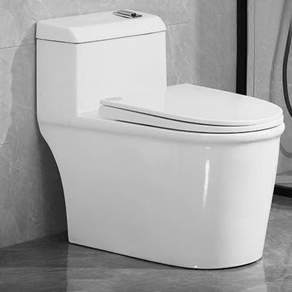Modern 1-Piece Toilet Bowl Floor Mount White Urine Toilet for Washroom