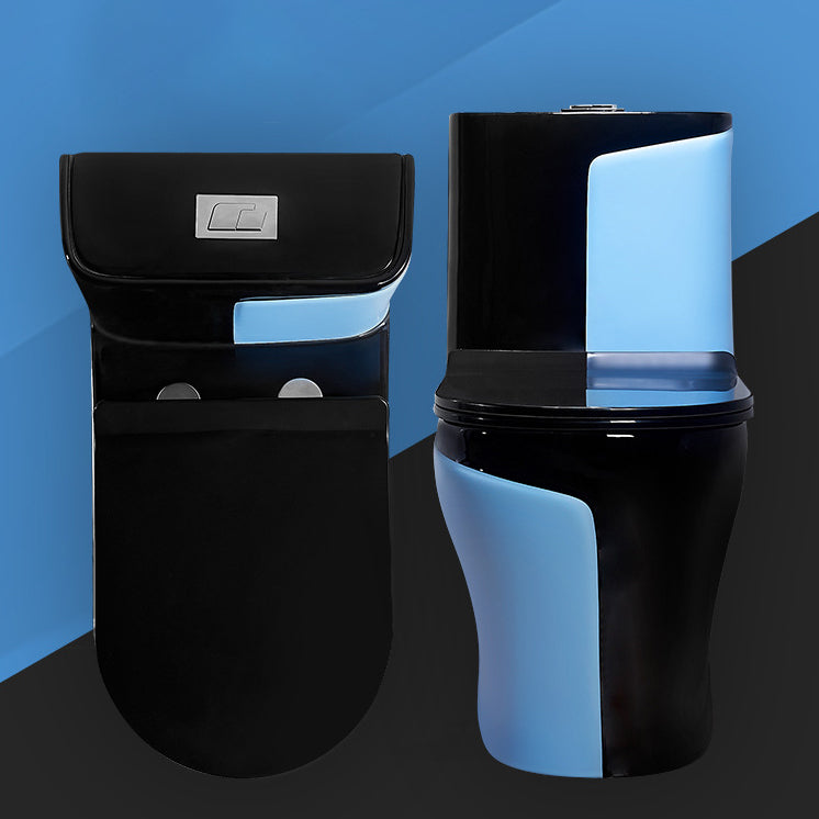 Modern All-In-One Toilet Bowl Floor Mounted Urine Toilet with Seat for Bathroom