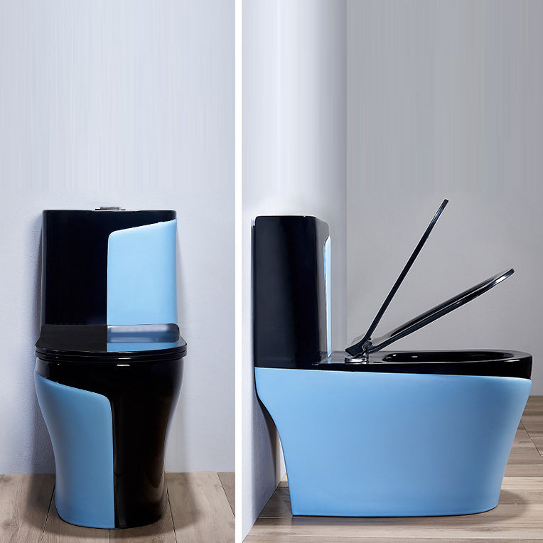 Modern All-In-One Toilet Bowl Floor Mounted Urine Toilet with Seat for Bathroom