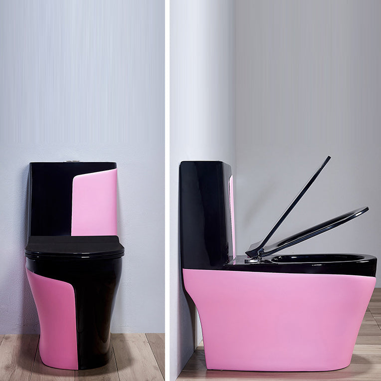 Modern All-In-One Toilet Bowl Floor Mounted Urine Toilet with Seat for Bathroom