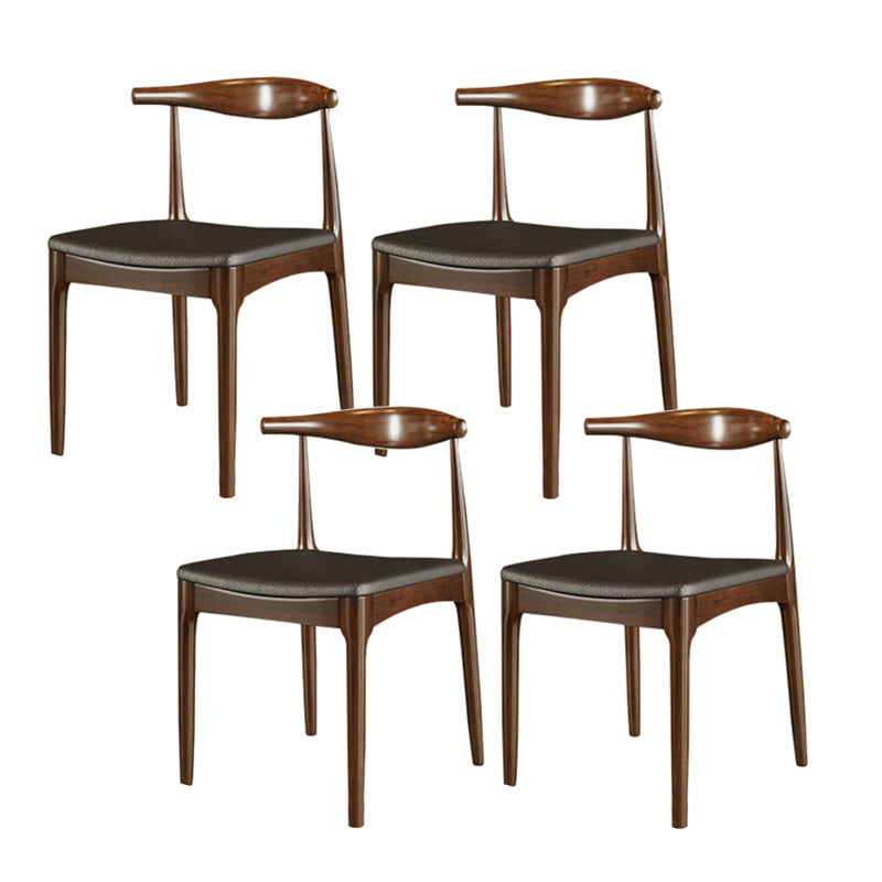 Industrial 1/4/5/7 Pieces Furniture Solid Wood Rectangle Dining Room Set in Brown