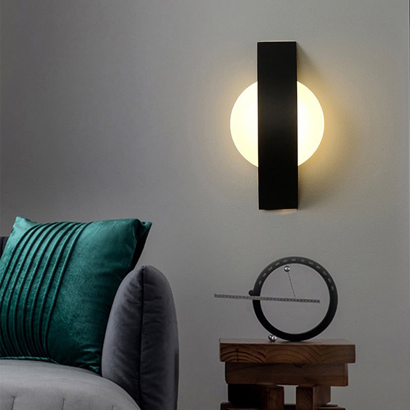 Geometric Wall Lighting Contemporary Metal 1 Light Wall Sconces