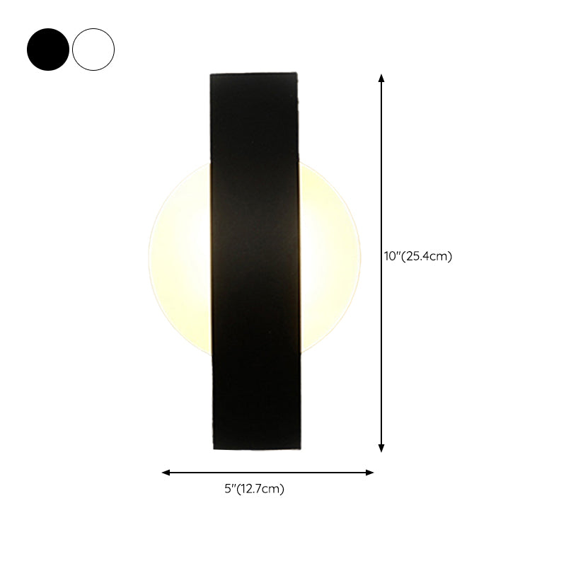 Geometric Wall Lighting Contemporary Metal 1 Light Wall Sconces