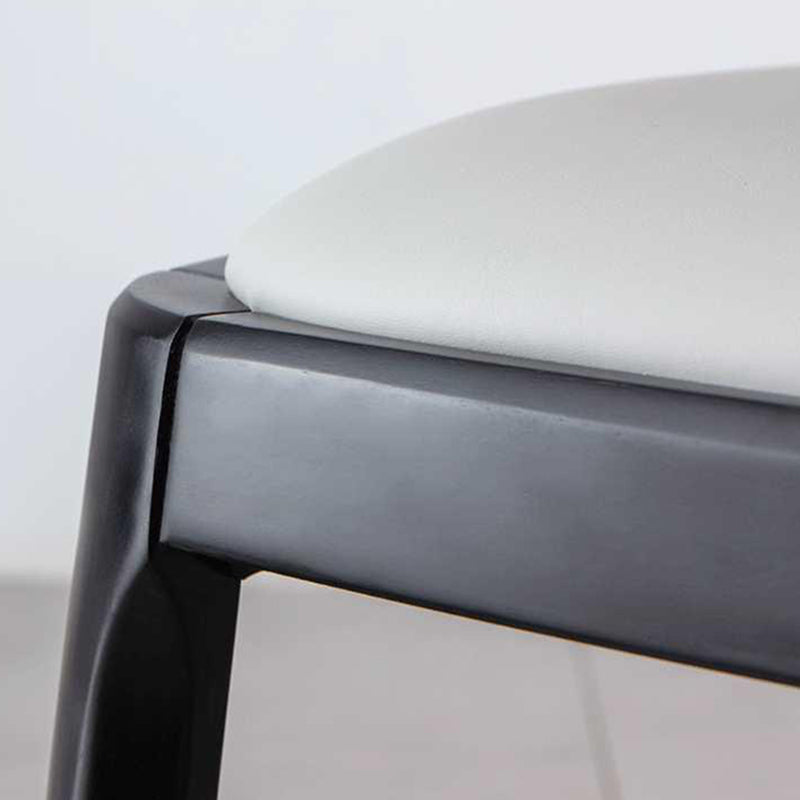 Wood Industrial Indoor-Outdoor Side Chair Parsons Dining Chair