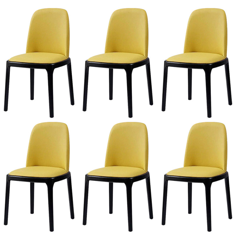 Wood Industrial Indoor-Outdoor Side Chair Parsons Dining Chair