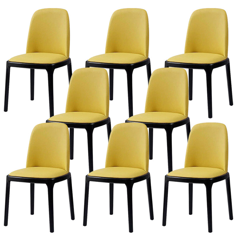 Wood Industrial Indoor-Outdoor Side Chair Parsons Dining Chair