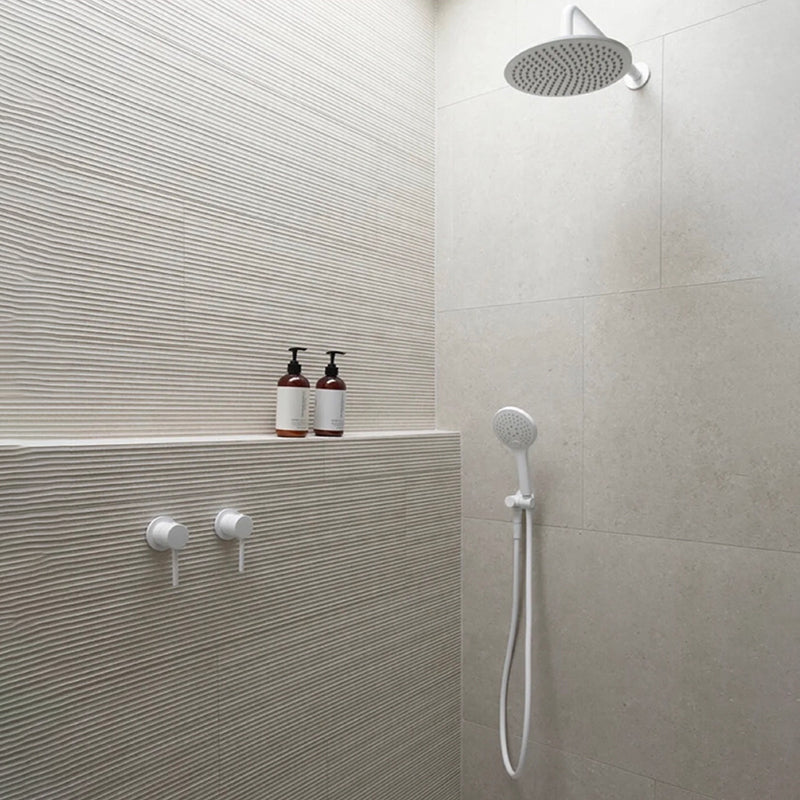 Modern Shower Set Brass Adjustable Water Flow Ceiling Mounted Shower Head Combo