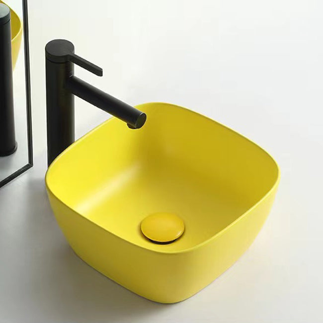 Classic Style Bathroom Sink Stainless Steel Bathroom Sink with Drain Strainer Kit