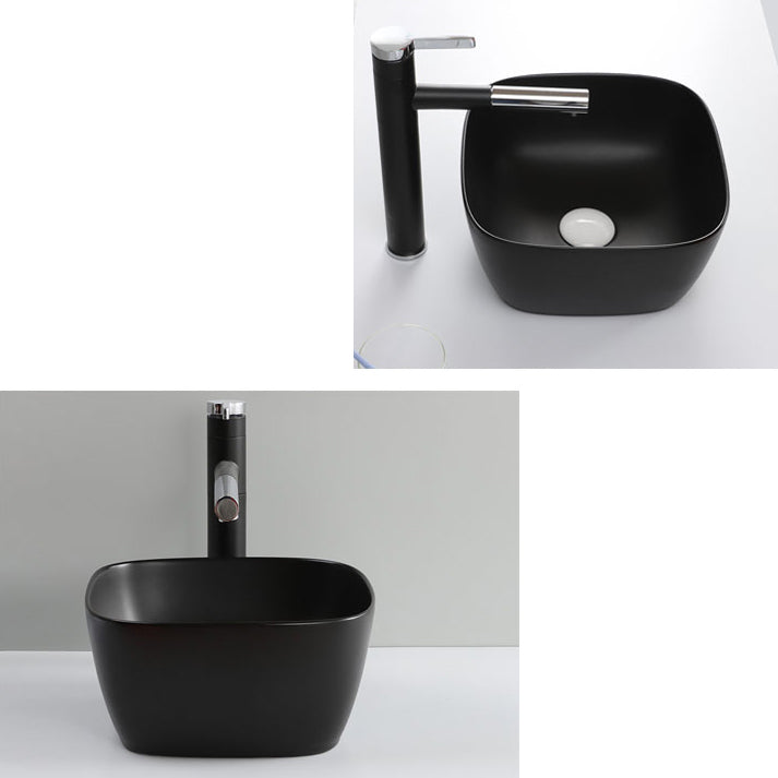 Classic Style Bathroom Sink Stainless Steel Bathroom Sink with Drain Strainer Kit
