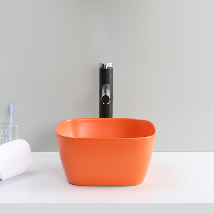 Classic Style Bathroom Sink Stainless Steel Bathroom Sink with Drain Strainer Kit