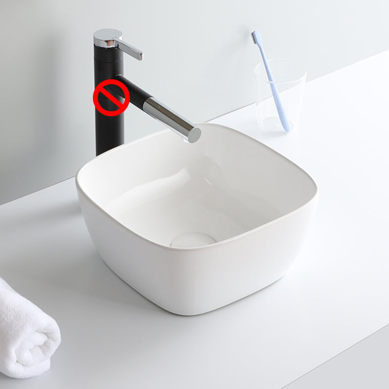 Classic Style Bathroom Sink Stainless Steel Bathroom Sink with Drain Strainer Kit