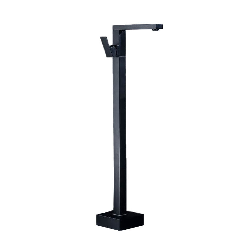 Contemporary Style Freestanding Bathtub Faucet Floor Mounted Freestanding Tub Filler