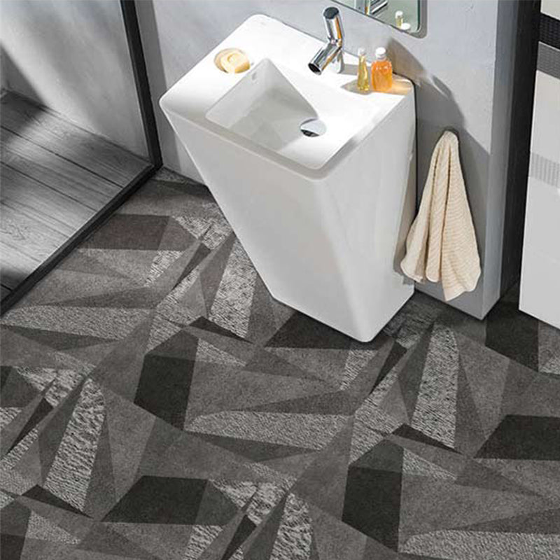 Peel and Stick Vinyl Flooring High Gloss PVC Flooring with Square Edge