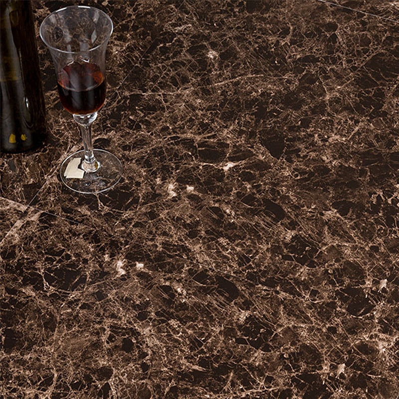 Square Peel & Stick Vinyl Flooring Stone Design PVC Flooring for Living Room