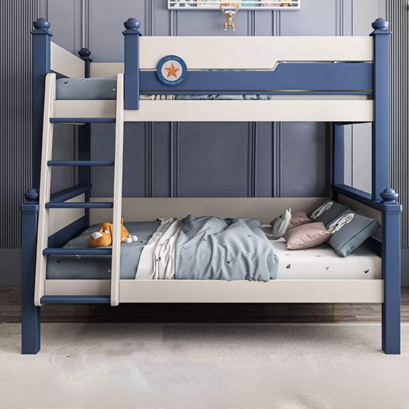 Storage Guardrail Bunk Bed Mattress Included Bed with Headboard