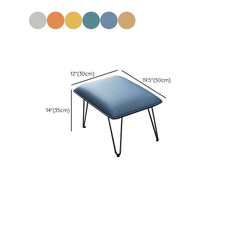 Modern Rocking Chair Upholstered Removable Cushions Rocking Accent Chair with Dark Legs