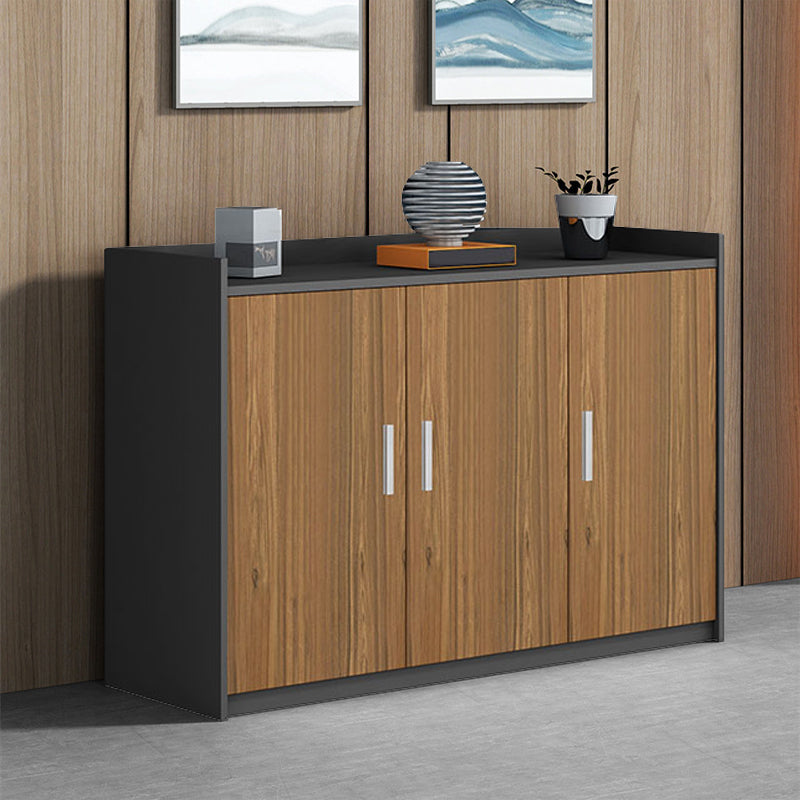Contemporary Filing Cabinet Vertical Wood Filing Cabinet with Storage Shelves