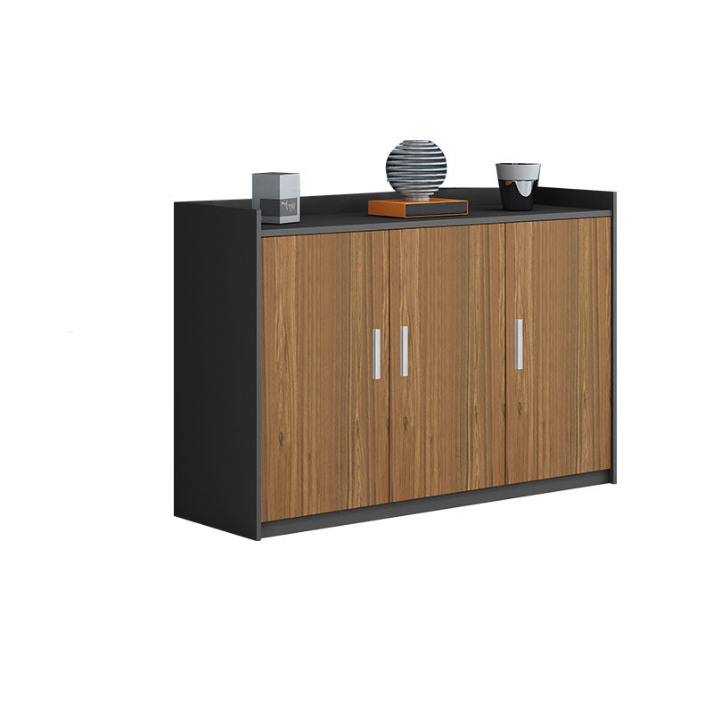 Contemporary Filing Cabinet Vertical Wood Filing Cabinet with Storage Shelves