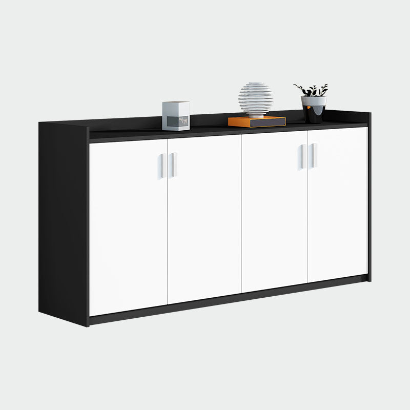 Contemporary Filing Cabinet Vertical Wood Filing Cabinet with Storage Shelves