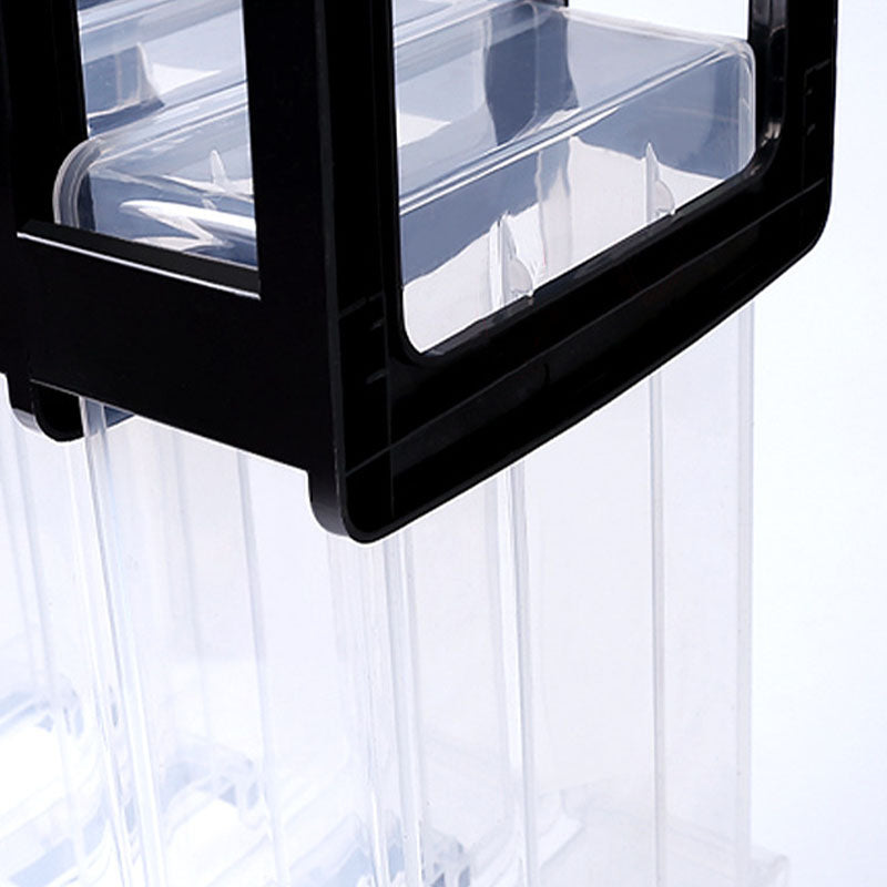 Modern Acrylic File Cabinet Drawers Vertical Acrylic File Cabinet for Office
